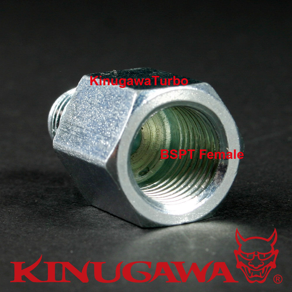Forged Steel Adapter Fitting Connector 8AN Male - 3/8 BSPT BSP Female C6-4