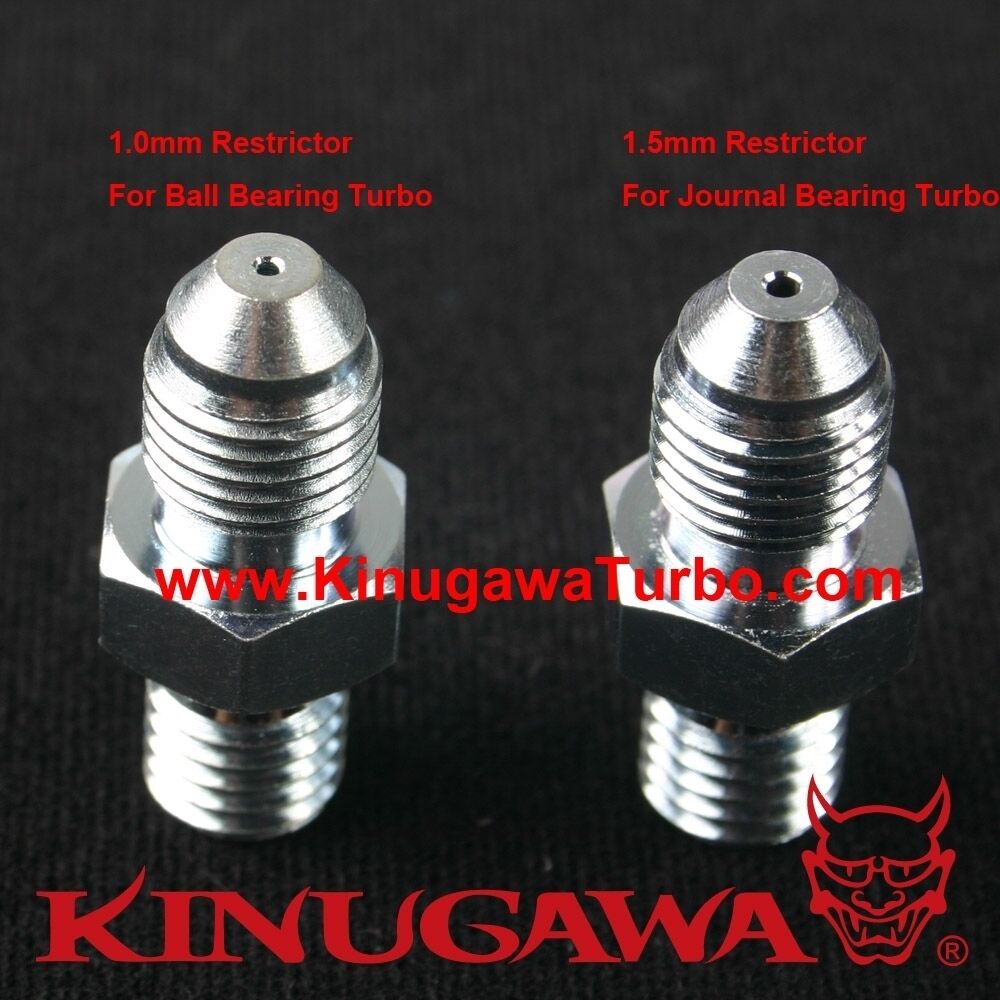 Oil Feed Fitting M10 x1.5 IHI VF22 VF34 Oil Feed 1mm Restrictor