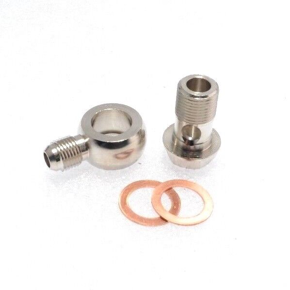 Turbo Banjo bolt kit M18x1.5mm T4 T04B T04E T04Z -6AN