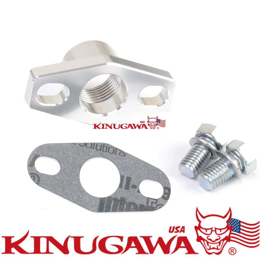 Oil Return Flange Kit for TD015-TD06,KKK03-06,IHI,RHF4,RHB5 RHF5(Alumium)