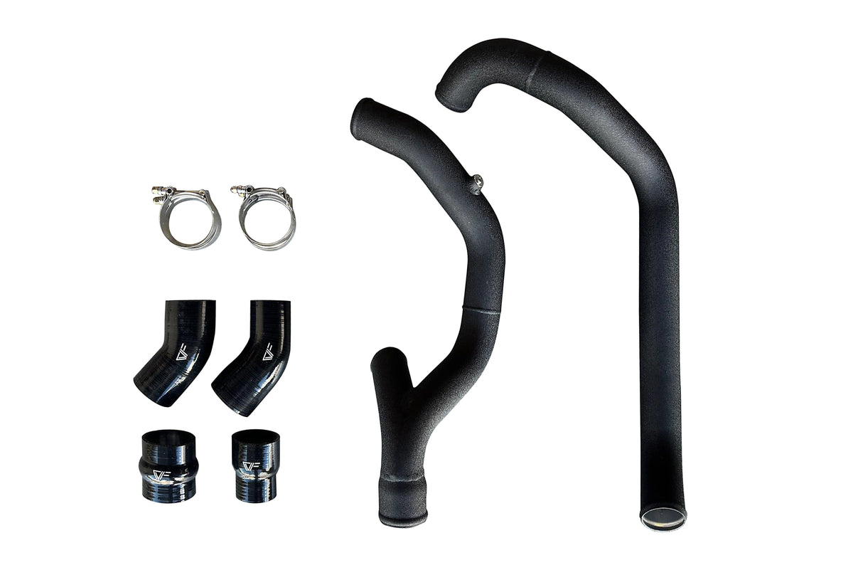 CVF Hot + Cold Aluminum Intercooler Pipe Kit with TiAL Flange (2020-2026 3.0L Ford Explorer ST)
