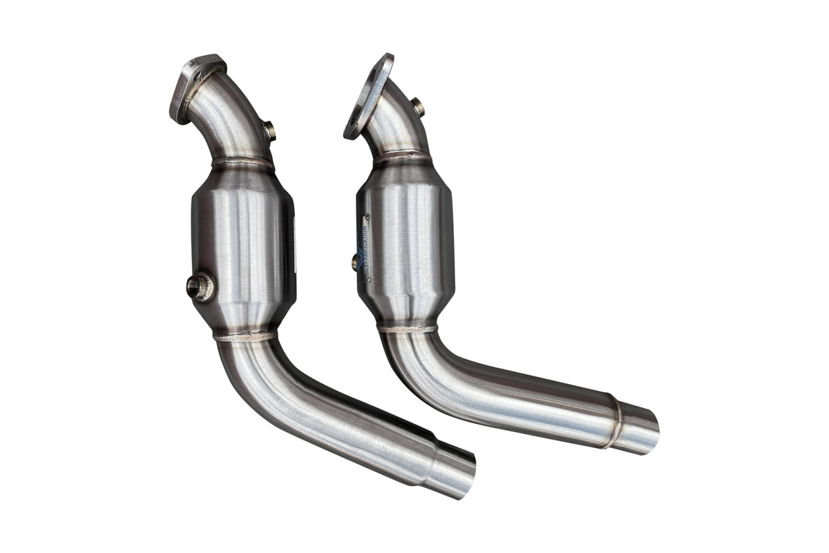 CVF Stainless Steel Catted Downpipes V2 (2025-2026 3.0L Ford Explorer ST)