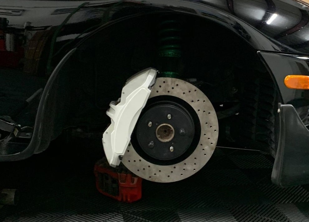 Brembo GT350 Caliper Brackets Lexus SC430 | ASE