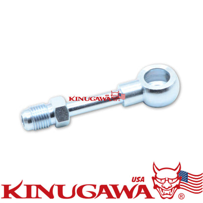 Turbo Banjo Adapter Fitting -6AN 6AN to M14 14mm 77.5mm long Neck