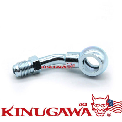Turbo Banjo Adapter Fitting -6AN 6AN to M16 16mm 45 Deg