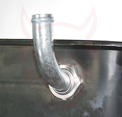 Turbo Oil Drain / Return Pipe tap to Oil Pan DIY (5/8 inch / 16 mm) 45Deg