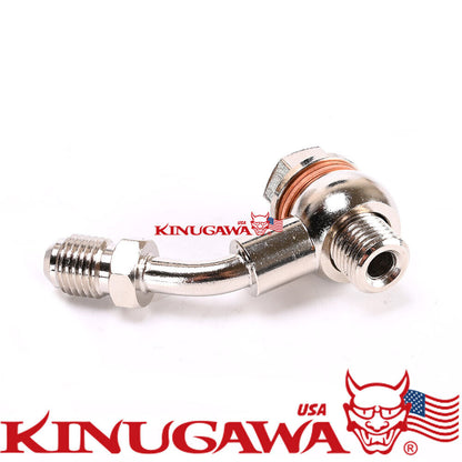 Banjo Bolt Kit M12x1.25 Turbo Coolant IHI RHF5, RHF5H / MHI TD04 TD04HL 45DEG