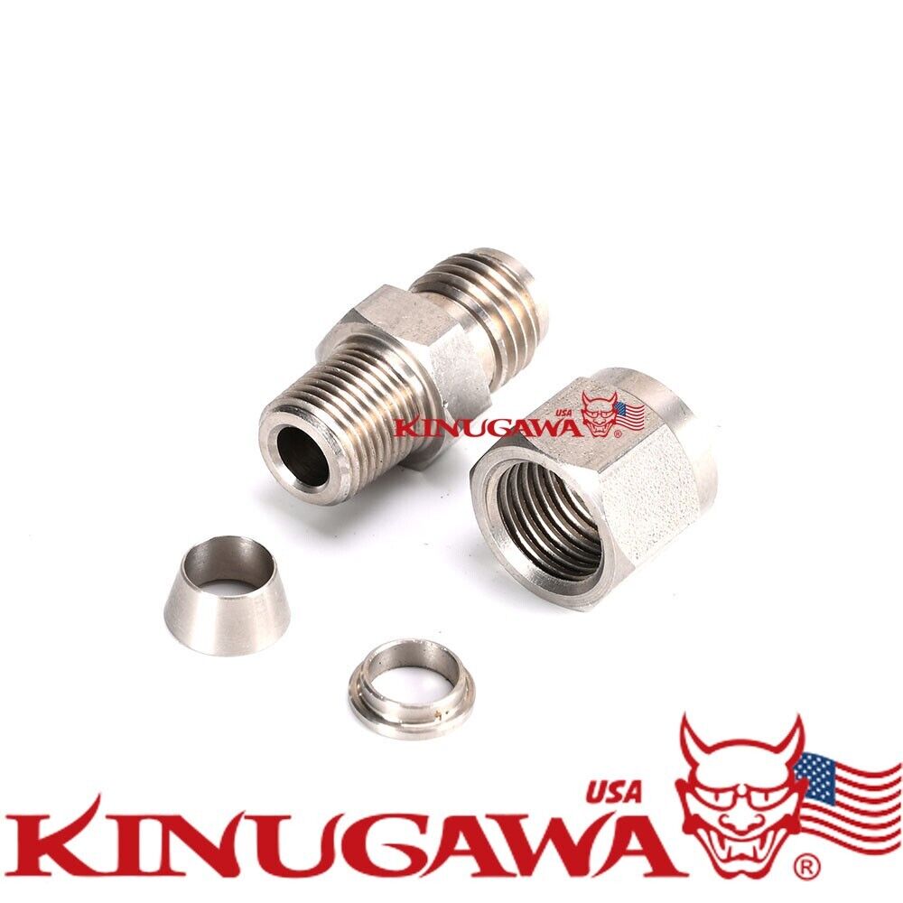 Kinugwa Defi Apexi Exhaust Temp Temperature Sensor Adapter Unit 1/8NPT / hole Dia 8mm