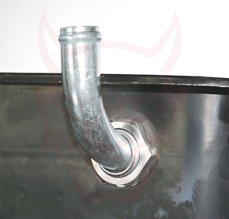 Turbo Oil Drain / Return Pipe Fitting to Oil Pan DIY (5/8 inch / 16 mm)