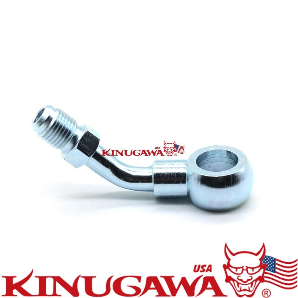 Turbo Banjo Adapter Fitting -6AN 6AN to M16 16mm 45 Deg