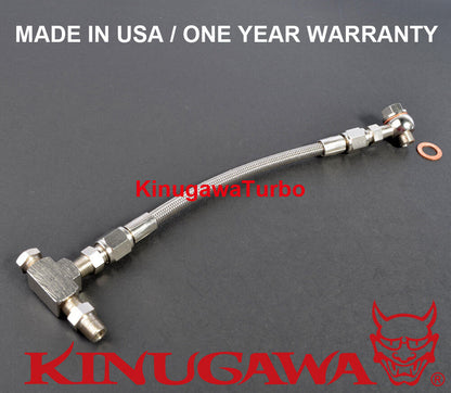Universal Turbo Oil Feed Line 40" M10x1.25mm Banjo TRUSTs TD04H T517Z T518Z