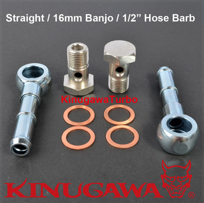 Turbo Water Pipe M16x1.5mm FOR Garrett T3 TB03 SAAB VOLVO Nissan R31 R33 1/2"