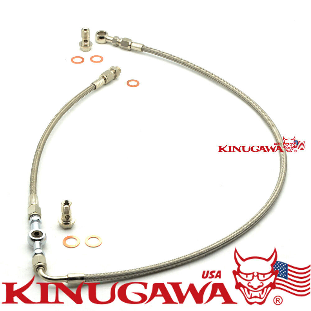 Kinugawa Turbo Oil Feed Line Kit for SUBARU AVCS IHI JB VF35 VF47 VF37 VF52
