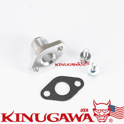 -10AN Oil drain flange kit For 97~05 AUDI VW 20V 1.8T A3 A4 engine side