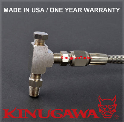 Turbo Oil Feed Line 40" Garrett T25 T28 Journal Bearing 1.5mm Restrictor