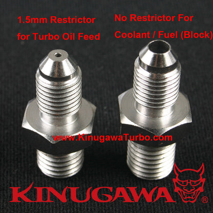 4AN Adapter Fitting M12x1.25 TF035HM TD04 RHF4 RHF5 RHF5H Turbo Coolant