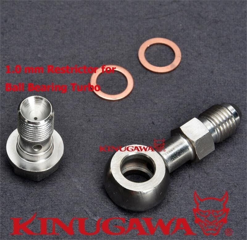Turbo Oil Feed Banjo Bolt Kit Garrett GT3071R GT3076R GT3582R GT3037 GT3540 Ball