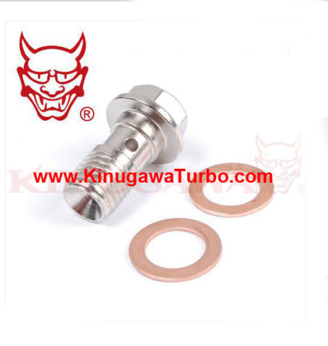 Turbo Oil Feed Bolt / Prevent Smoke For MAZDA 3 5 6 CX7 CX9 K04 22 MZR 1.5mm