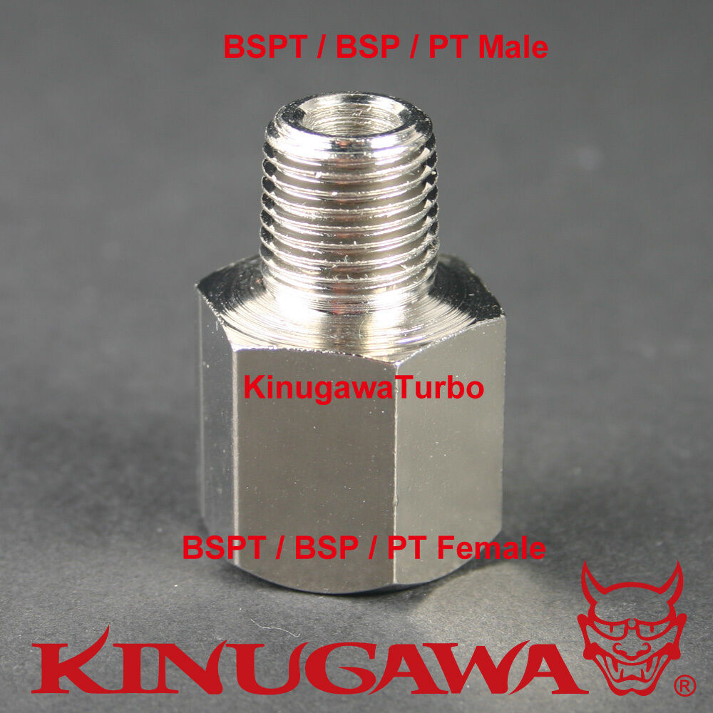 Forged Adapter Fitting Steel 3/8 BSP BSPT Male - 3/8 BSPT Female C22-3