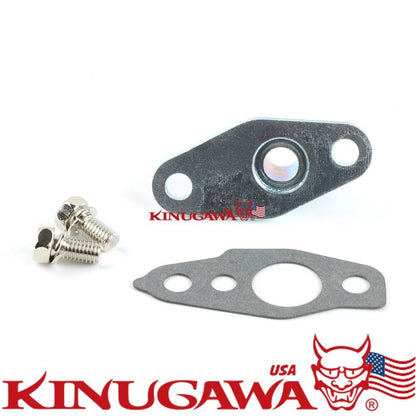 Oil Drain Flange 10AN for TOYOTA 12HT HJ61 LandCruiser Turbo engine side