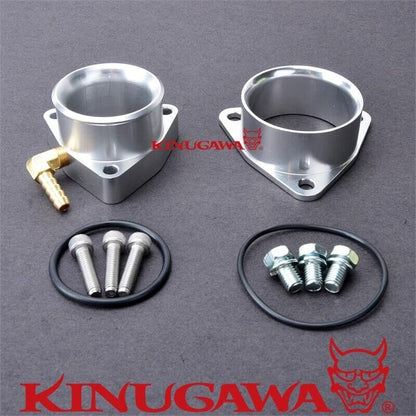 Turbo Compressor Inlet & Outlet Adapter 2.5" For Nissan TD42 Safari Patrol HT18