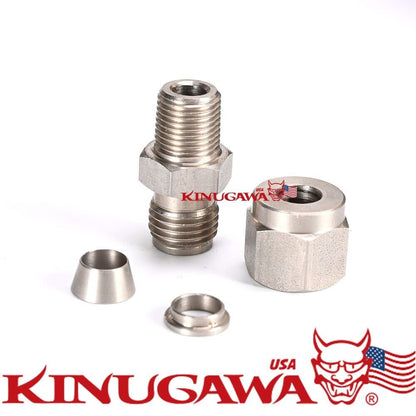 Kinugwa Defi Apexi Exhaust Temp Temperature Sensor Adapter Unit 1/8NPT / hole Dia 8mm