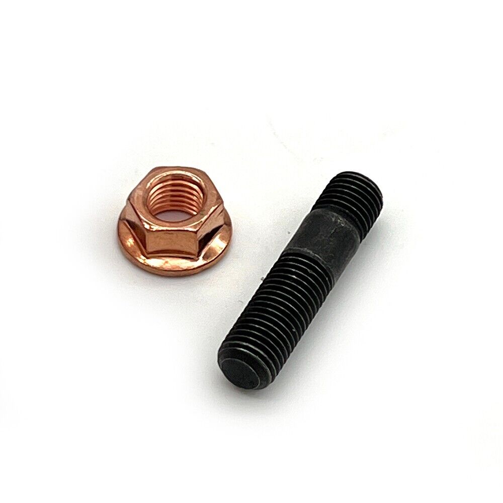 Turbo Stud w/ Egged Copper Nut M10x1.25mm for EVO DSM TD05H SUBARU STI VF34