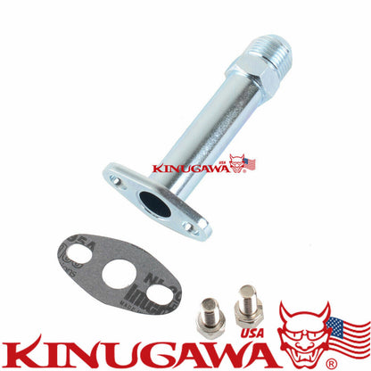 Extended 10AN Turbo drain fitting For Garrett GT30 GT35 / G Series 10AN 100mm