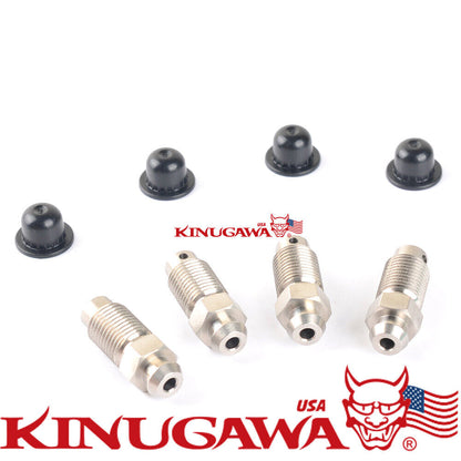 M10x1.0mm Stainless Bleed Nipple Screws Brembo 17Z 18Z Calipers
