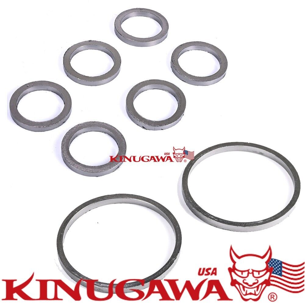 Manifold/turbine Housing Graphite Gasket set / O rings for BMW N54 Turbos
