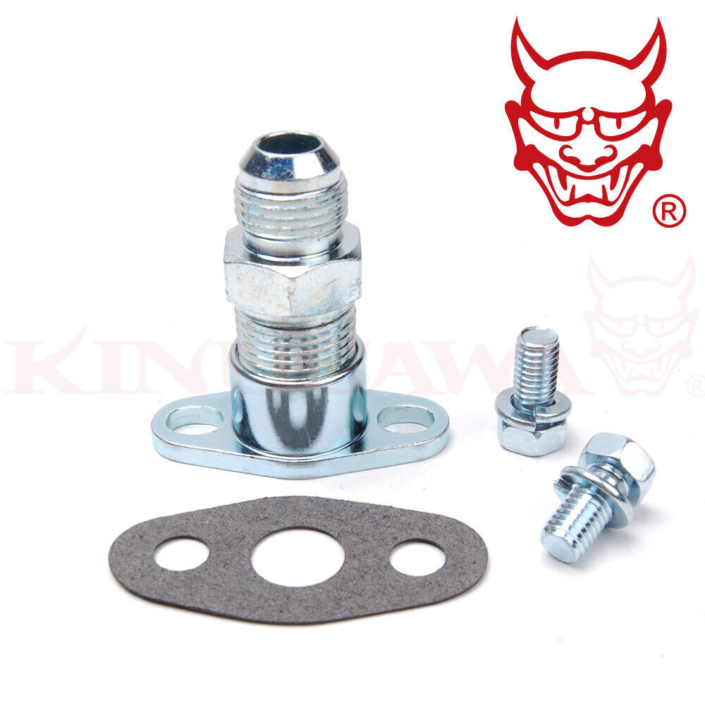 Turbo Oil Drain Flange Kit for Garrett Turbo GT25 GT28 GT30 12AN