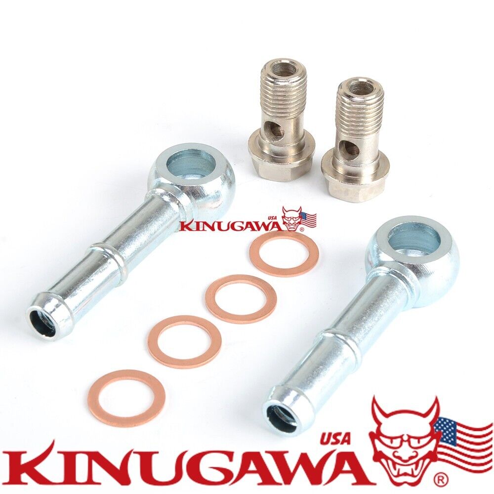 Turbo Water Banjo Pipe M12x1.25 TD04 RHF5 RHF5H Fit 1/2" Plug Hose