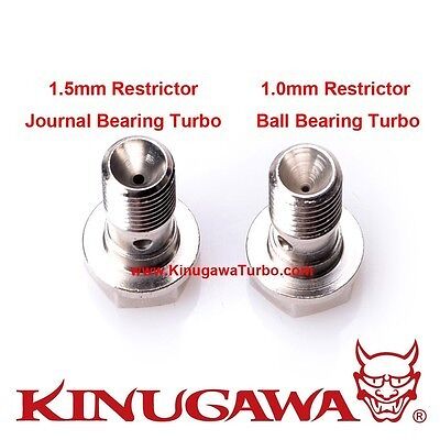 Turbo Oil Feed Banjo Bolt Kit Garrett T25 T28 TB25 TB28 Journal Bearing
