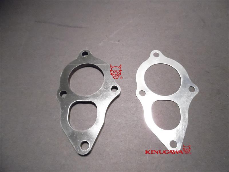 Turbo Flange and Gasket For Mitsubishi 4G63T EVO 1-3 Galant DSM 1G/2G Turbo