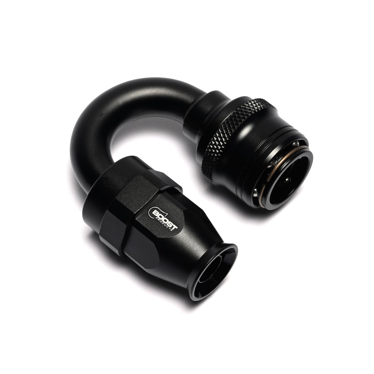 Quick Click Female PTFE Hose End -AN - 180°