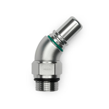 Quick Click - High Flow - Male Fitting to ORB -AN - 45°