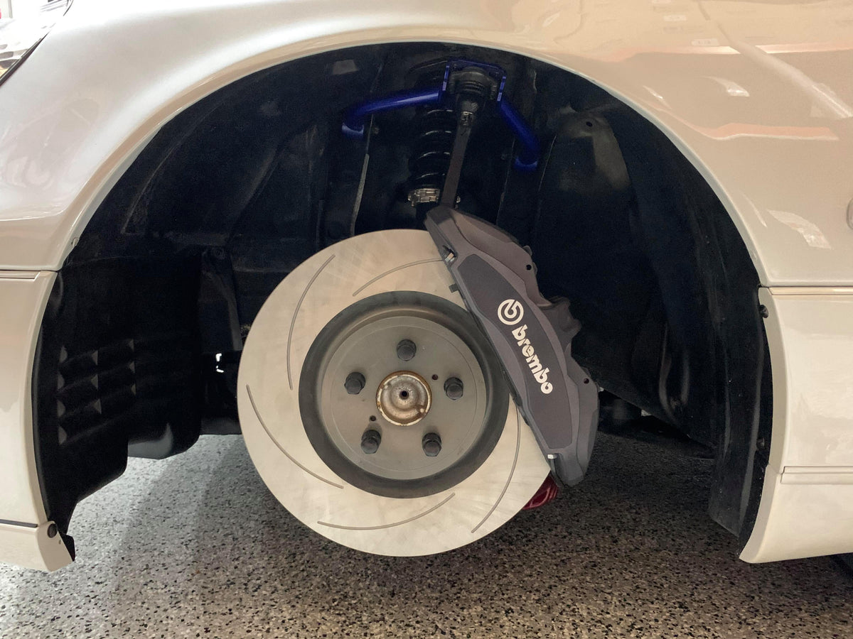 Brembo GT350 Caliper Brackets Lexus SC430 | ASE