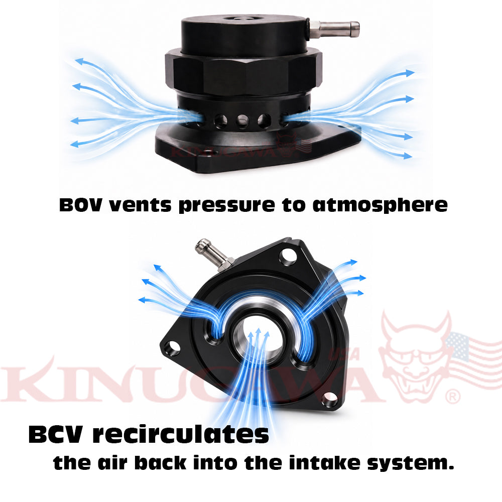 Kinugawa Billet Adjustable Mitsubishi Turbo Blow Off Valve BOV For VOLVO SRT-4