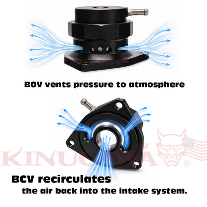 Kinugawa Billet Adjustable Mitsubishi Turbo Blow Off Valve BOV For VOLVO SRT-4