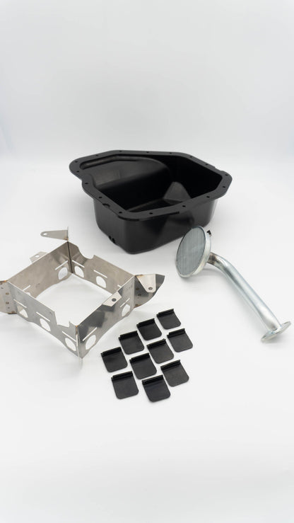 Billet One Piece Deep Oil Pan 1JZ 2JZ Rear Sump | ASE