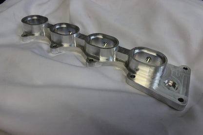 Honda S2000 F20C F22C Billet Intake Flange Dual Injectors | ASE