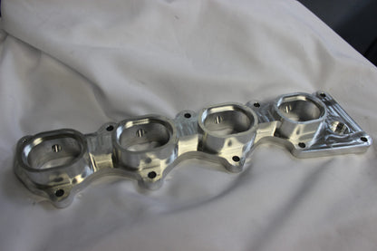 Honda S2000 F20C F22C Billet Intake Flange Dual Injectors | ASE