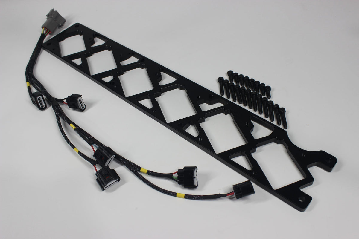 1JZ Non VVTi IGN1A Coil Brackets - BLACK | ASE