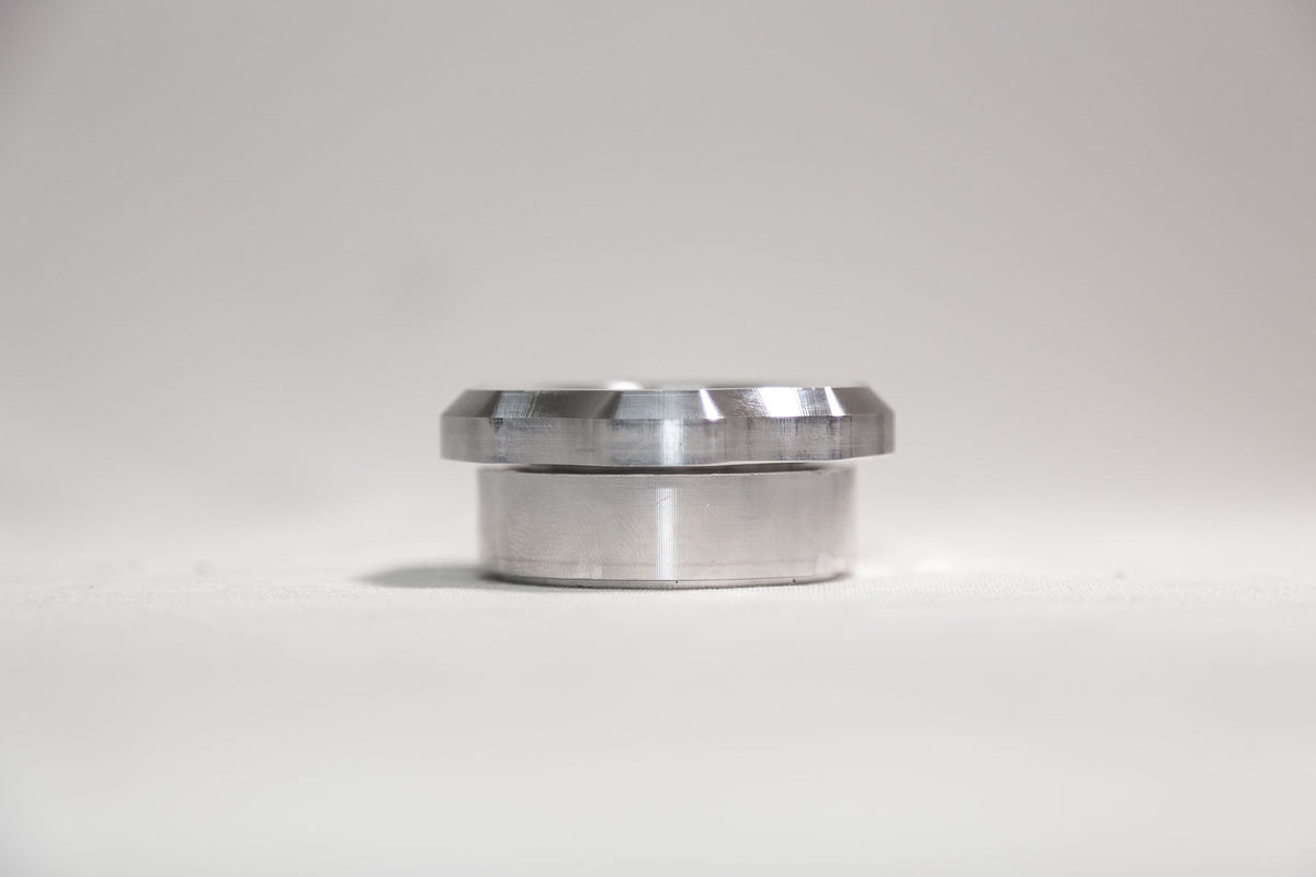 Autosports Engineering Billet Reservoir Cap & Bung- Raw Finish