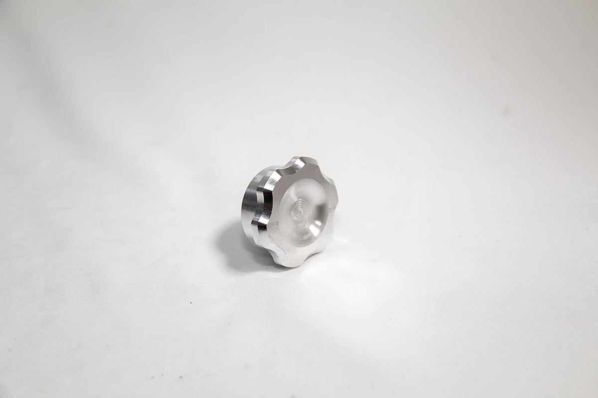 Autosports Engineering Billet Reservoir Cap & Bung- Raw Finish