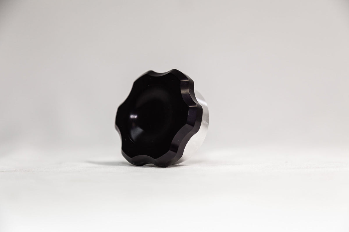 Autosports Engineering Billet Reservoir Cap & Bung- Anodized Black