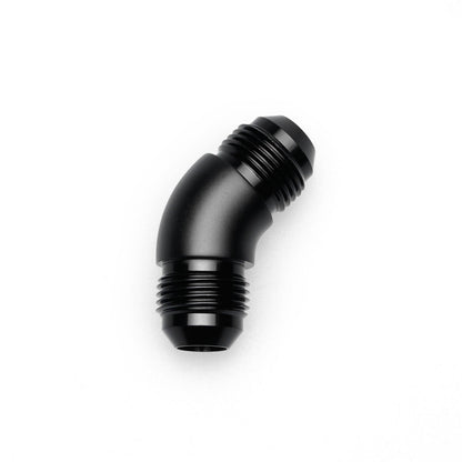 Union Adapter High Flow -AN Male to Male - 45°