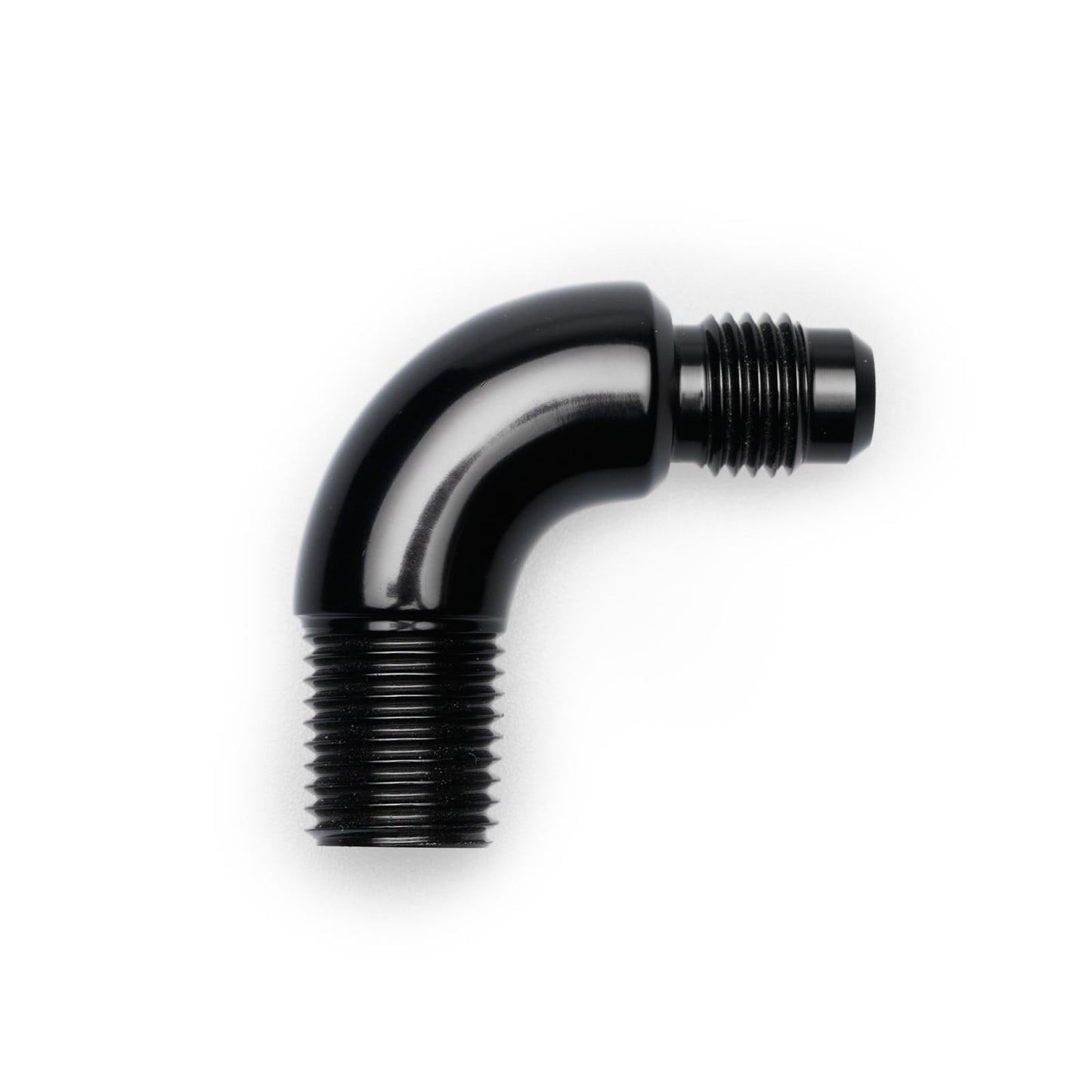 Thread Adapter -AN Male to NPT Male - 90°