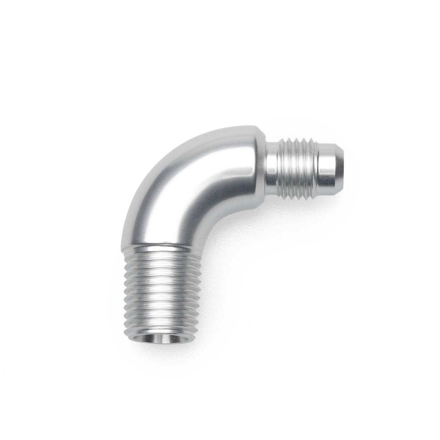 Thread Adapter -AN Male to NPT Male - 90°