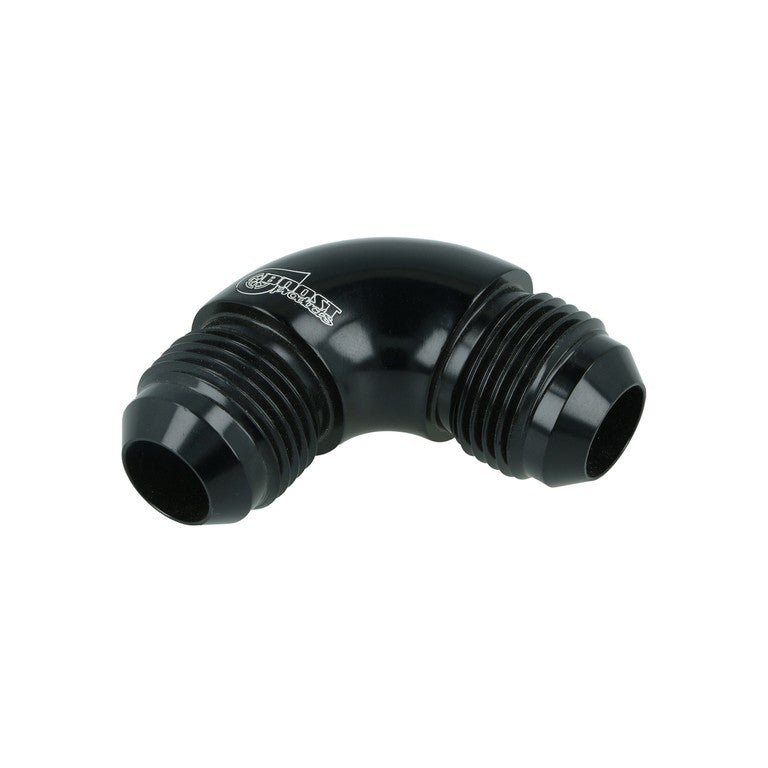 Union Adapter High Flow -AN Male to Male - 90°